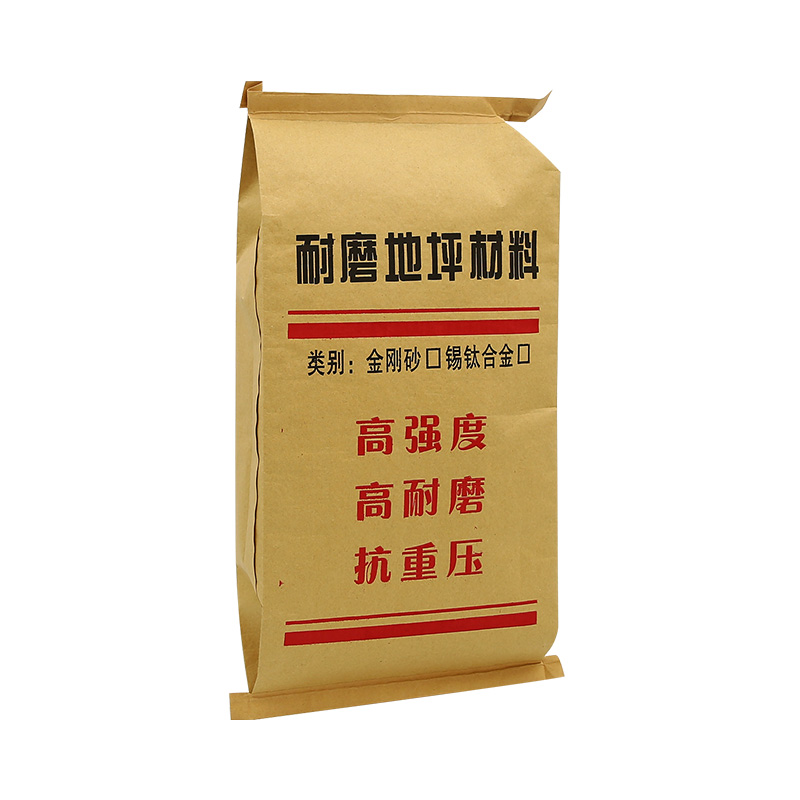 Oblique Paper Plastic Valve Bag