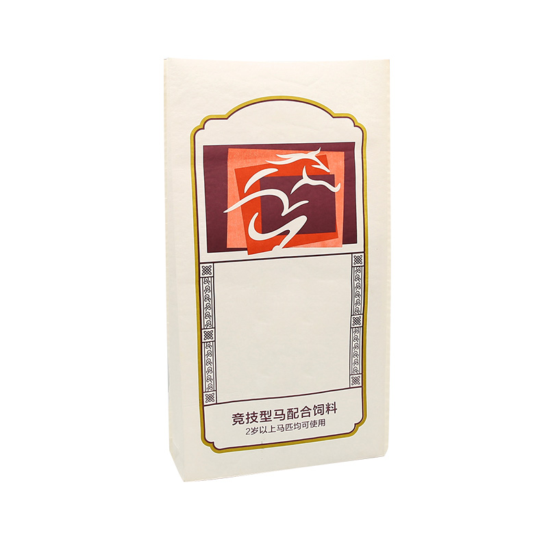 Open Square Bottom Paper-Plastic Composite Bag