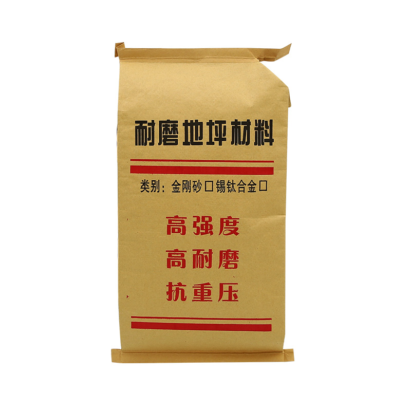 Oblique Paper Plastic Valve Bag
