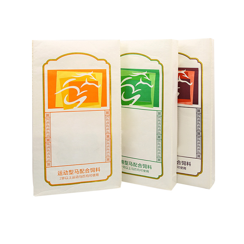 Open Square Bottom Paper-Plastic Composite Bag